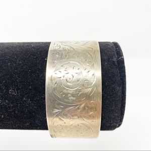 158 Vintage Charles Horner silver bracelet 1944